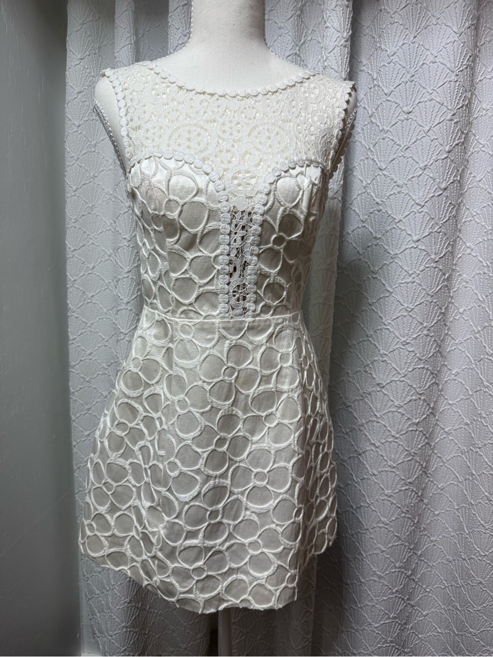 Lilly Pulitzer Ivory Lace Mini Dress